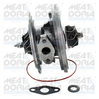 Core assembly, turbocharger